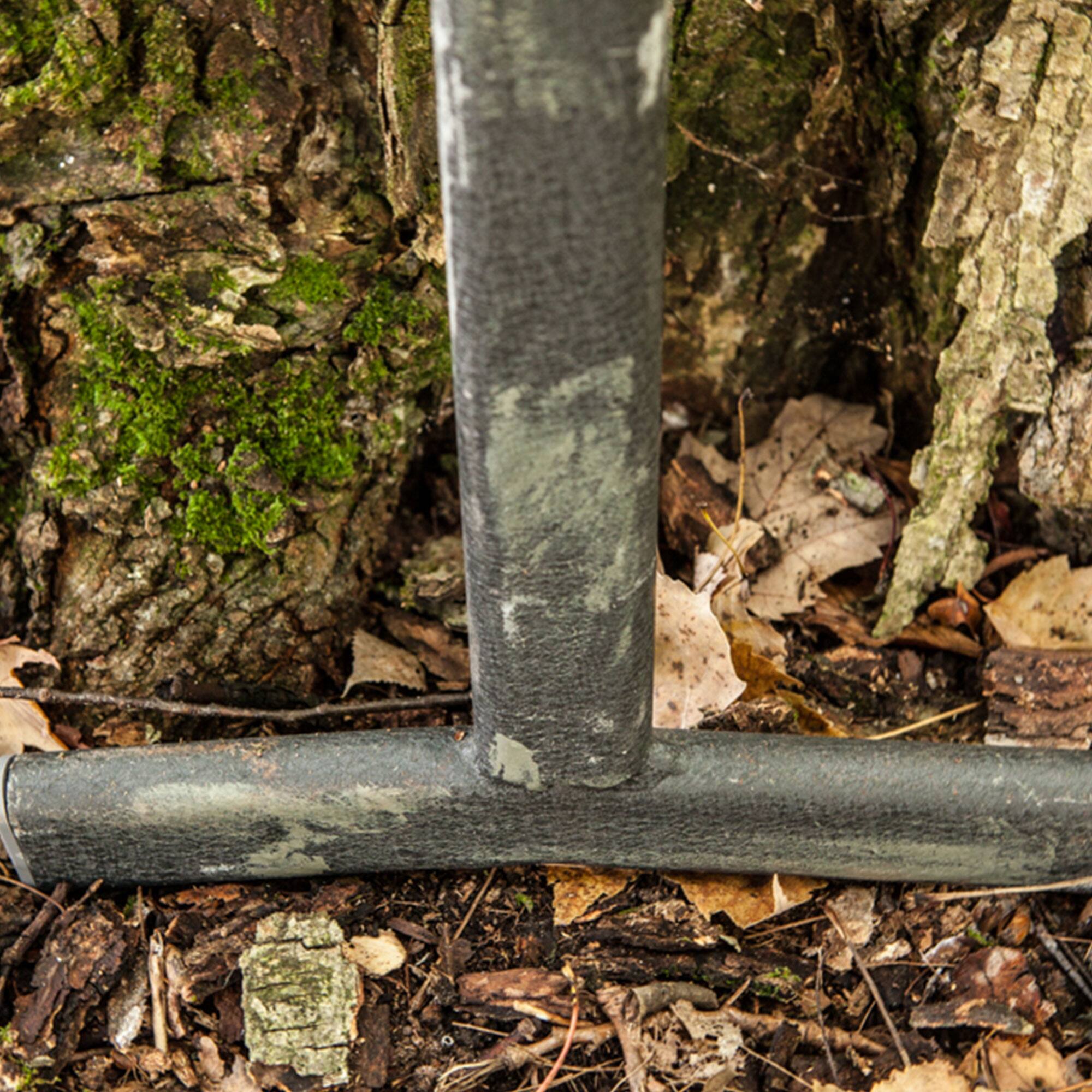 Alt View 8. Hawk - Hawk Traction 20 Feet Stacking Mud Stick with Dual Sided Non Slip Steps - Black.