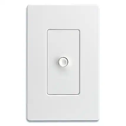 Front. Russound - Russound Ab-1.2white Ab-1.2 Dual-speaker/dual-source In-wall Selector - white.