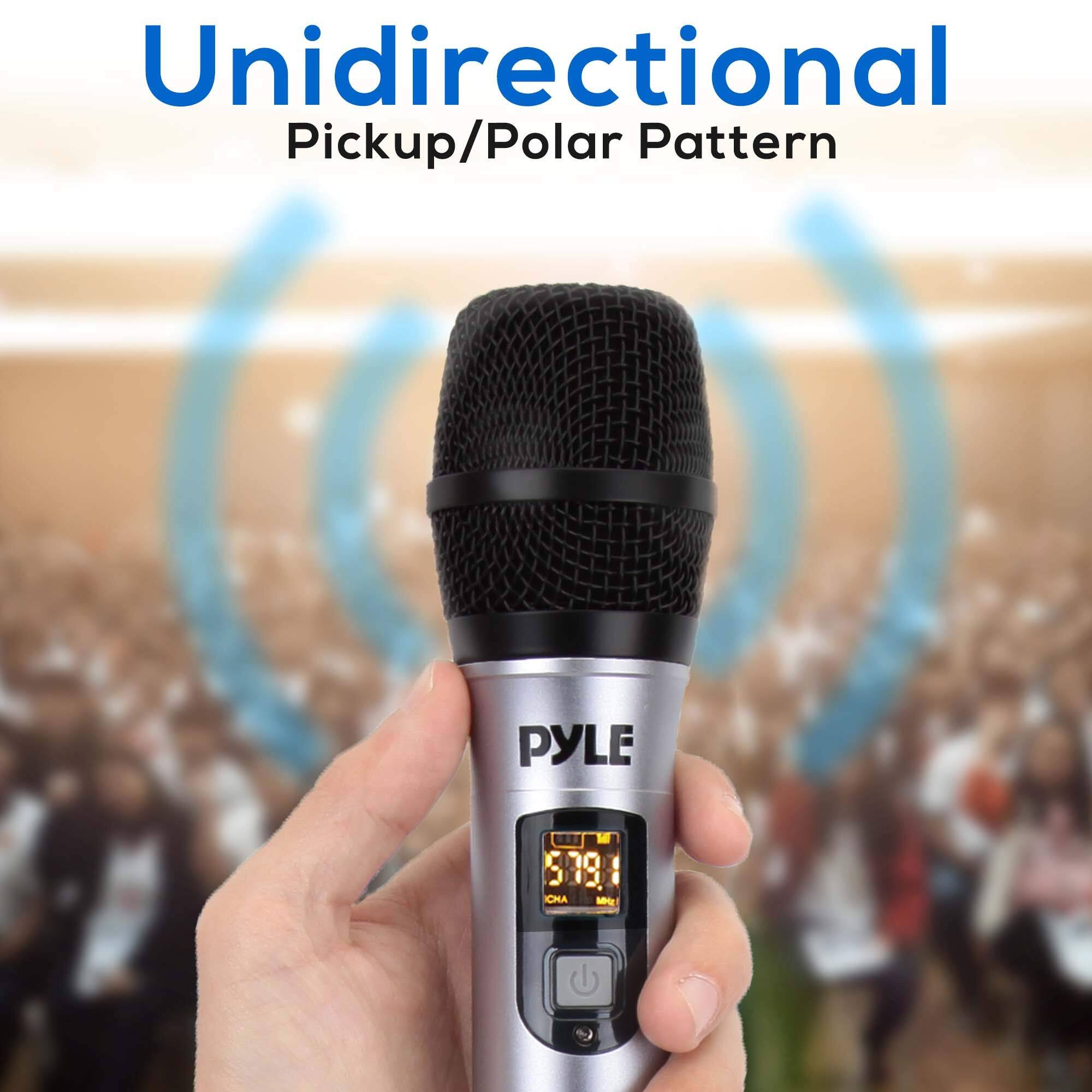 Unidirectional Pickup/Polar Pattern  
PYLE 1 K CHA