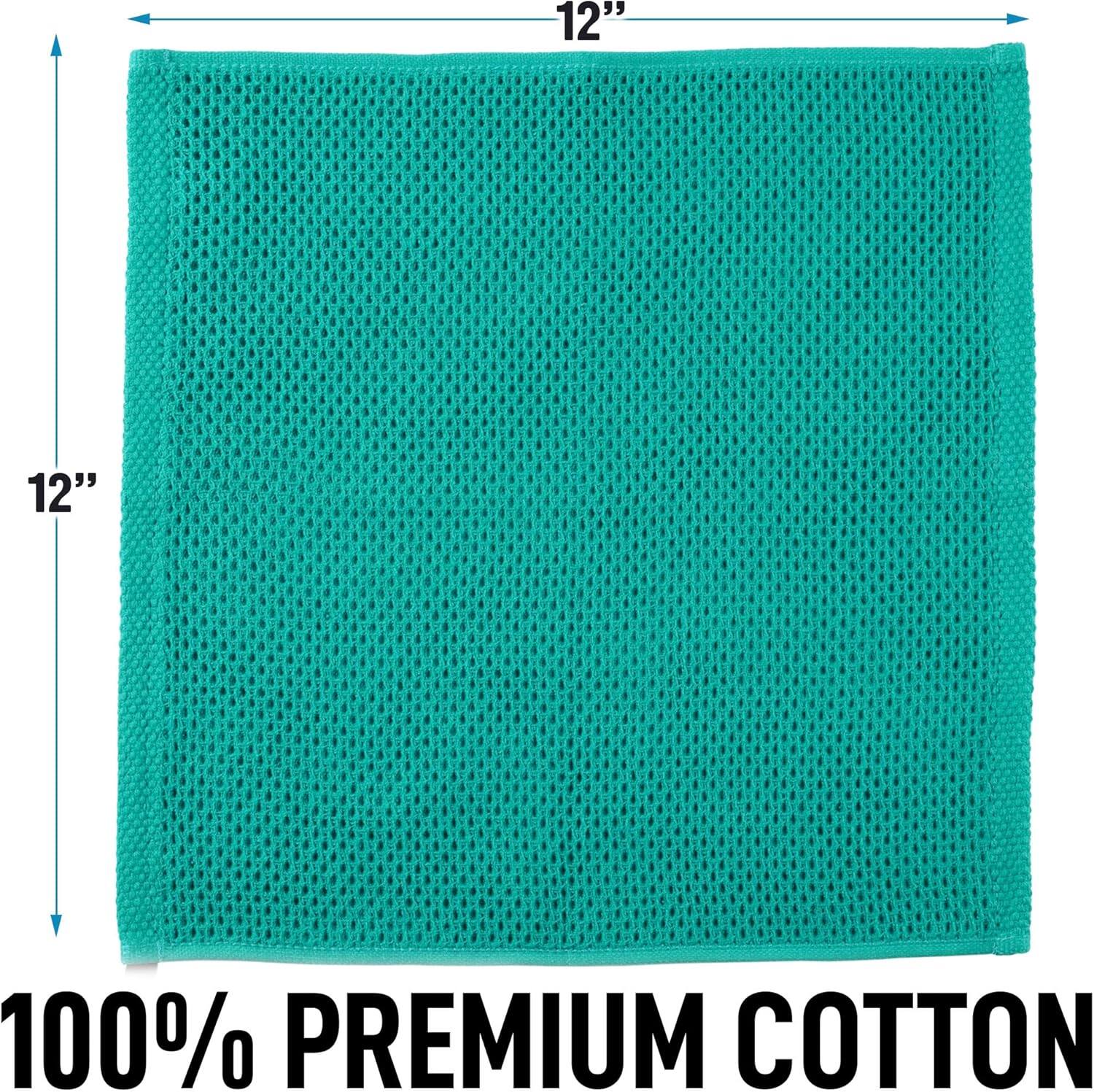 12" x 12"  
100% Premium Cotton