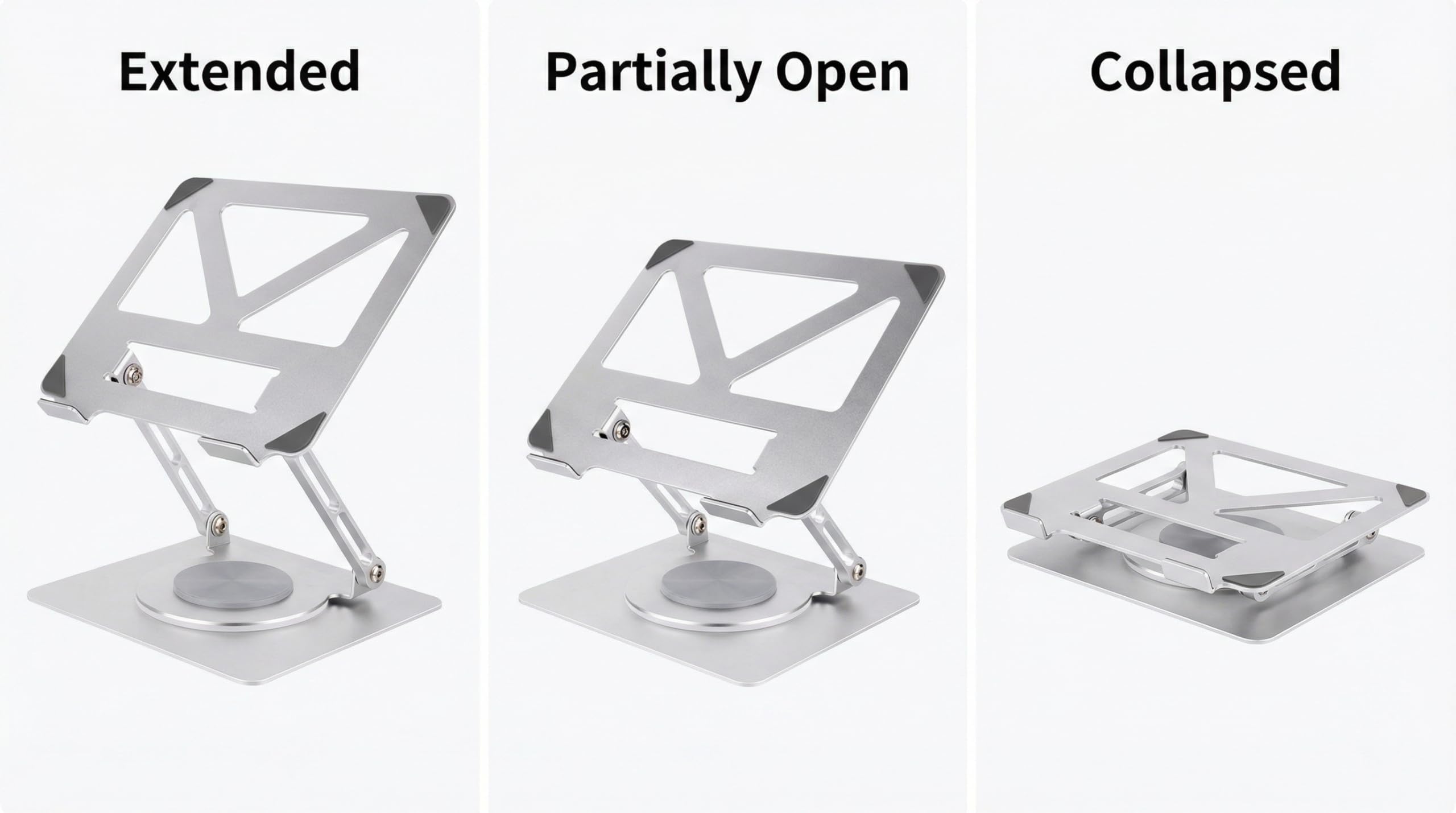 Extended  
Partially Open  
Collapsed