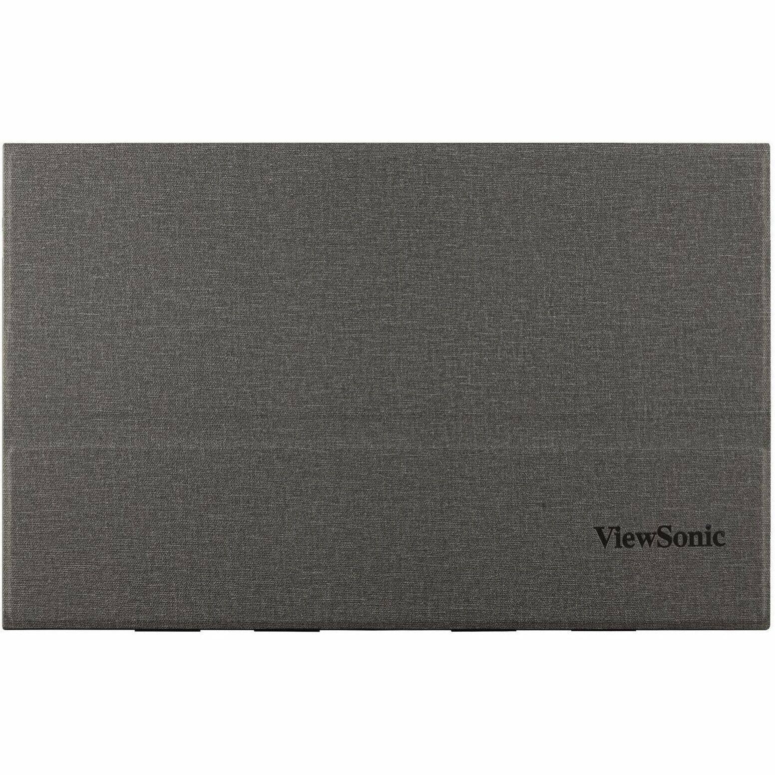 Alt View 17. ViewSonic - VX1655 15.6" IPS LED FHD Portable Monitor (USB-C, Mini HDMI) - Black.