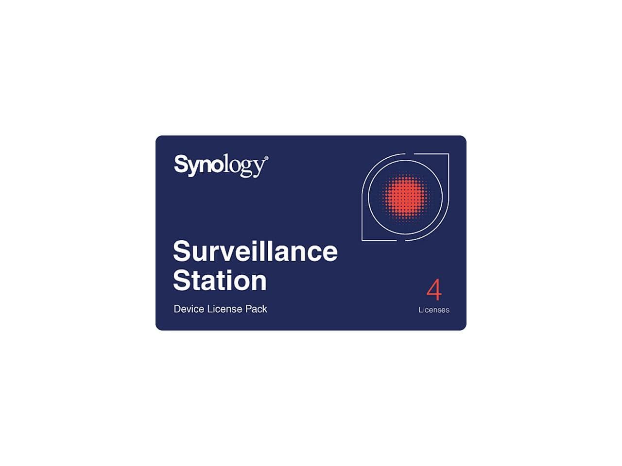Synology - IP Camera License Pack for 4 (CLP4)