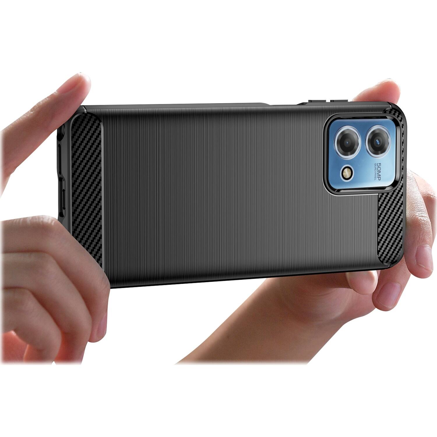 Alt View 21. SaharaCase - Anti-Slip Series Case for Motorola G Stylus 5G (2023) - Black.