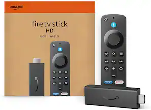 Amazon Fire TV Stick HD
8 GB | Wi-Fi 5
Prime Video
Netflix