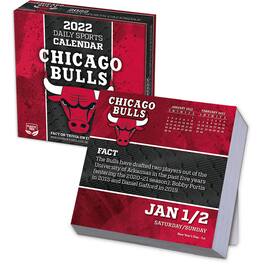 Turner Licensing - Chicago Bulls 2022 Box Calendar - Multicolor