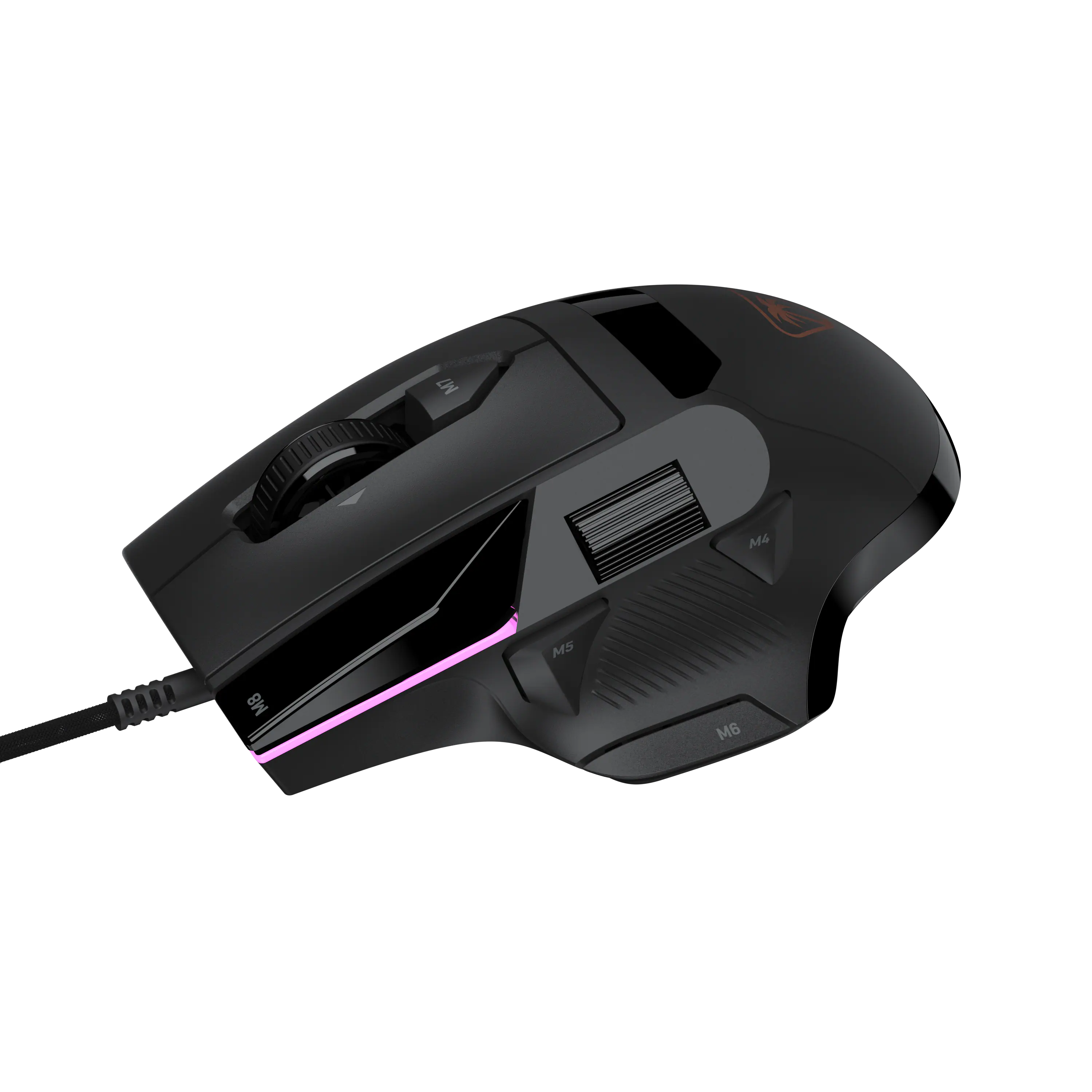 Left. Turtle Beach - Command Series MC3 Wired Gaming Mouse - Black.