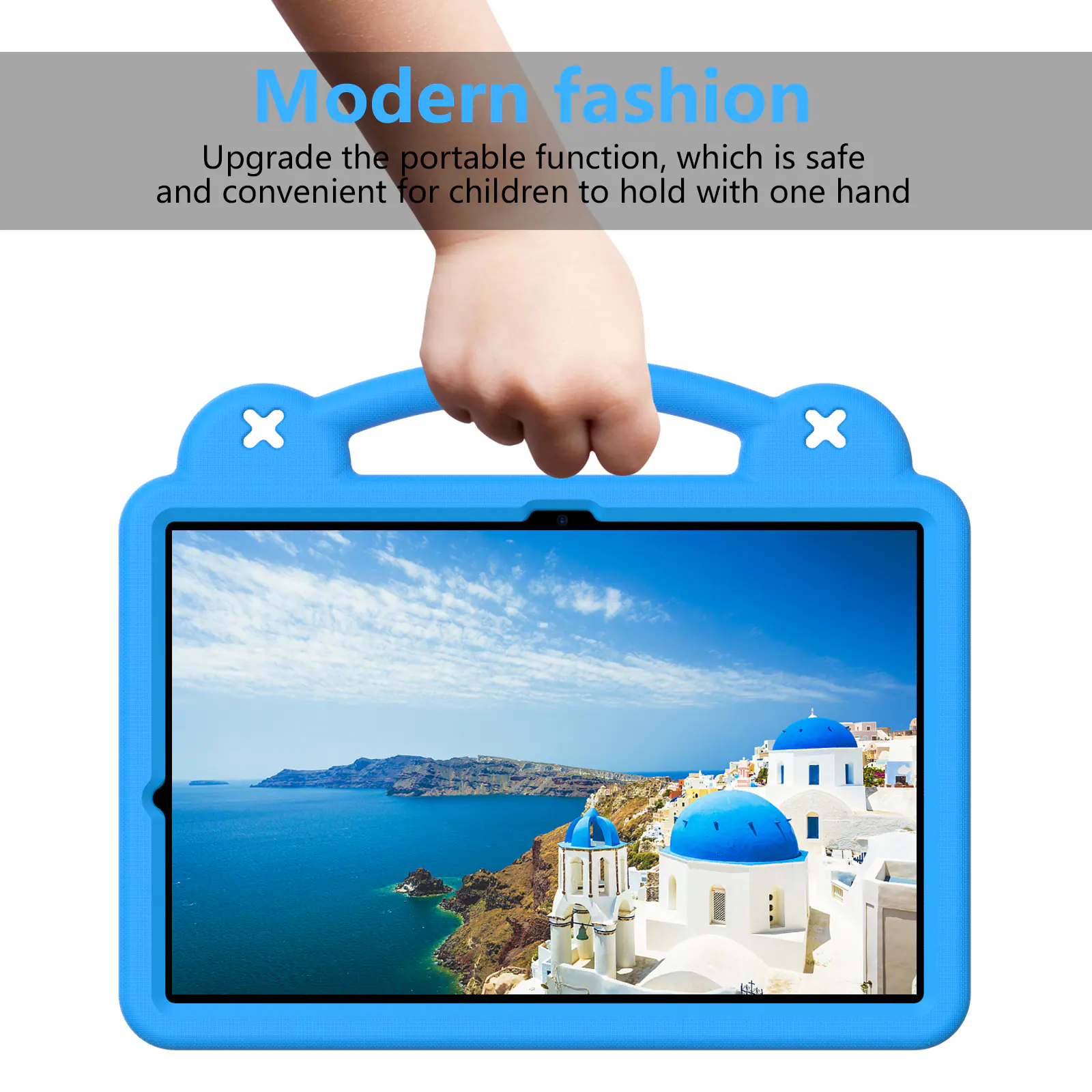 Modern fashion  
Upgrade the portable function, which is safe and convenient for children to hold with one hand