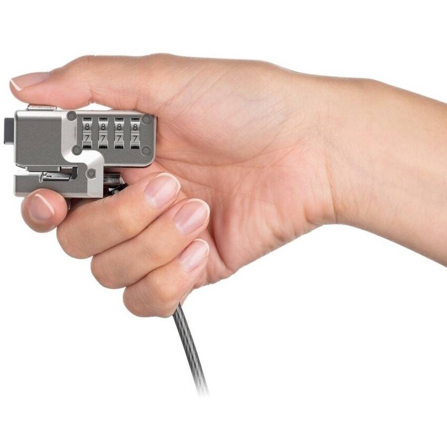 Alt View 6. Kensington - Kensington Combination Lock for Surface Pro and Surface Go - Serialized - 6 ft Cable - Serialized - Combination Lock.