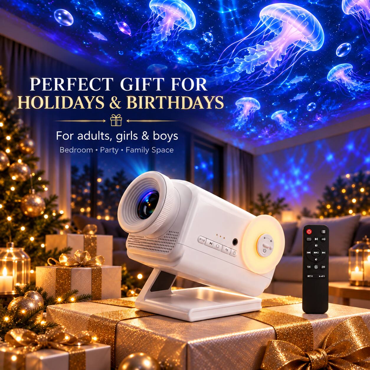PERFECT GIFT FOR HOLIDAYS & BIRTHDAYS  
For adults, girls & boys  
Bedroom • Party • Family Space