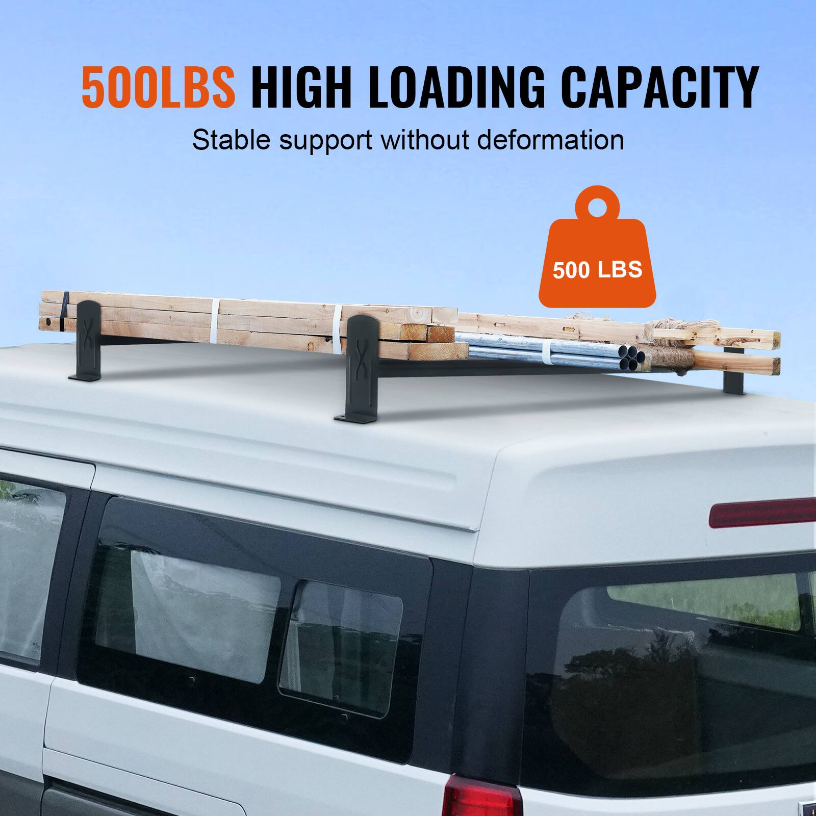 500LBS HIGH LOADING CAPACITY  
Stable support without deformation  
500 LBS