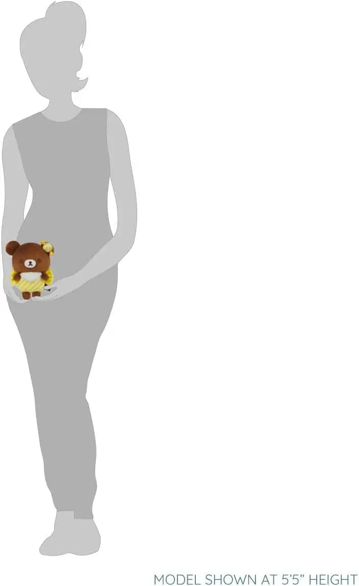 MODEL SHOWN AT 5'5" HEIGHT