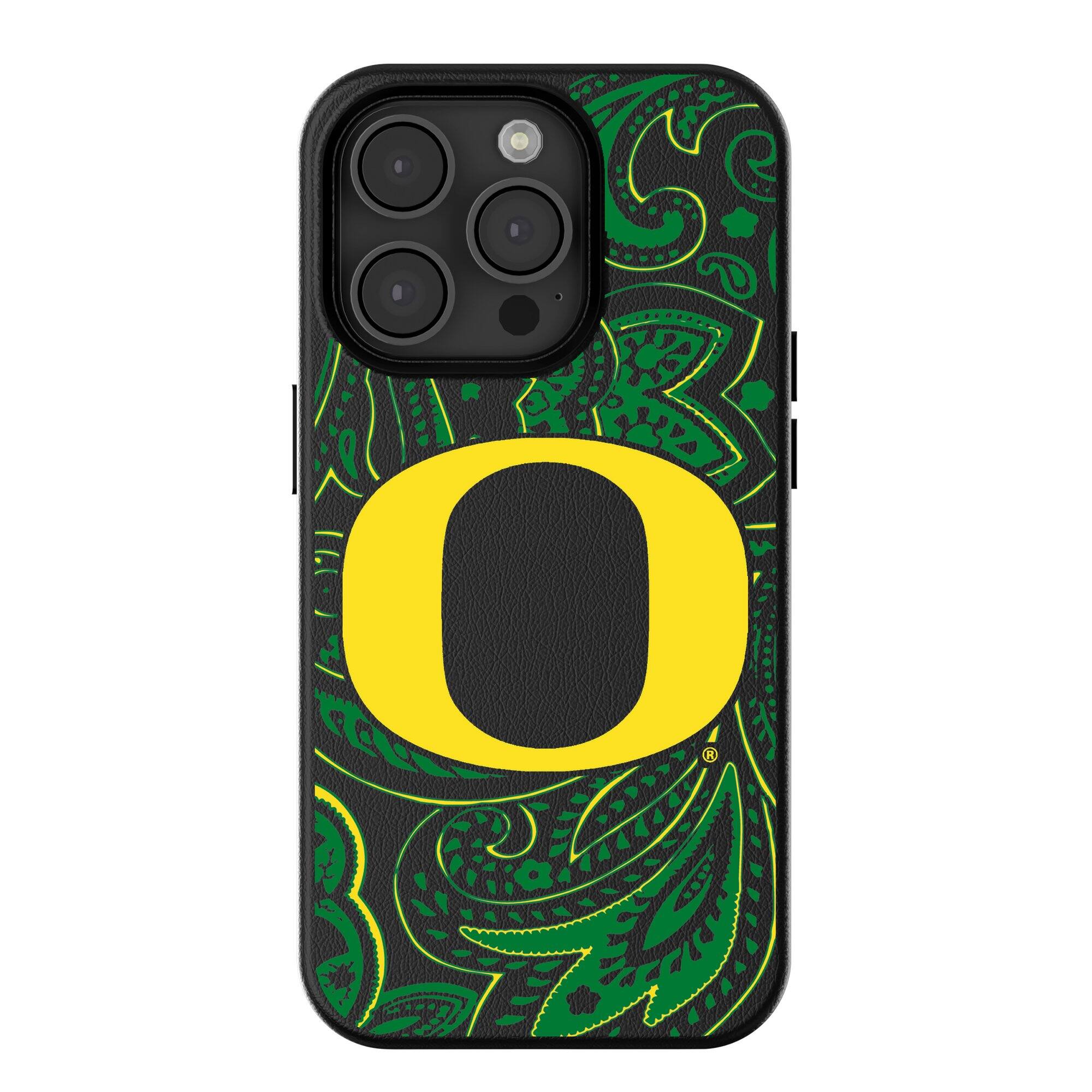 Keyscaper - NCAA - Oregon Ducks Paisley iPhone Magnetic Bump Case - 16 - Black price history on PriceWatchPro