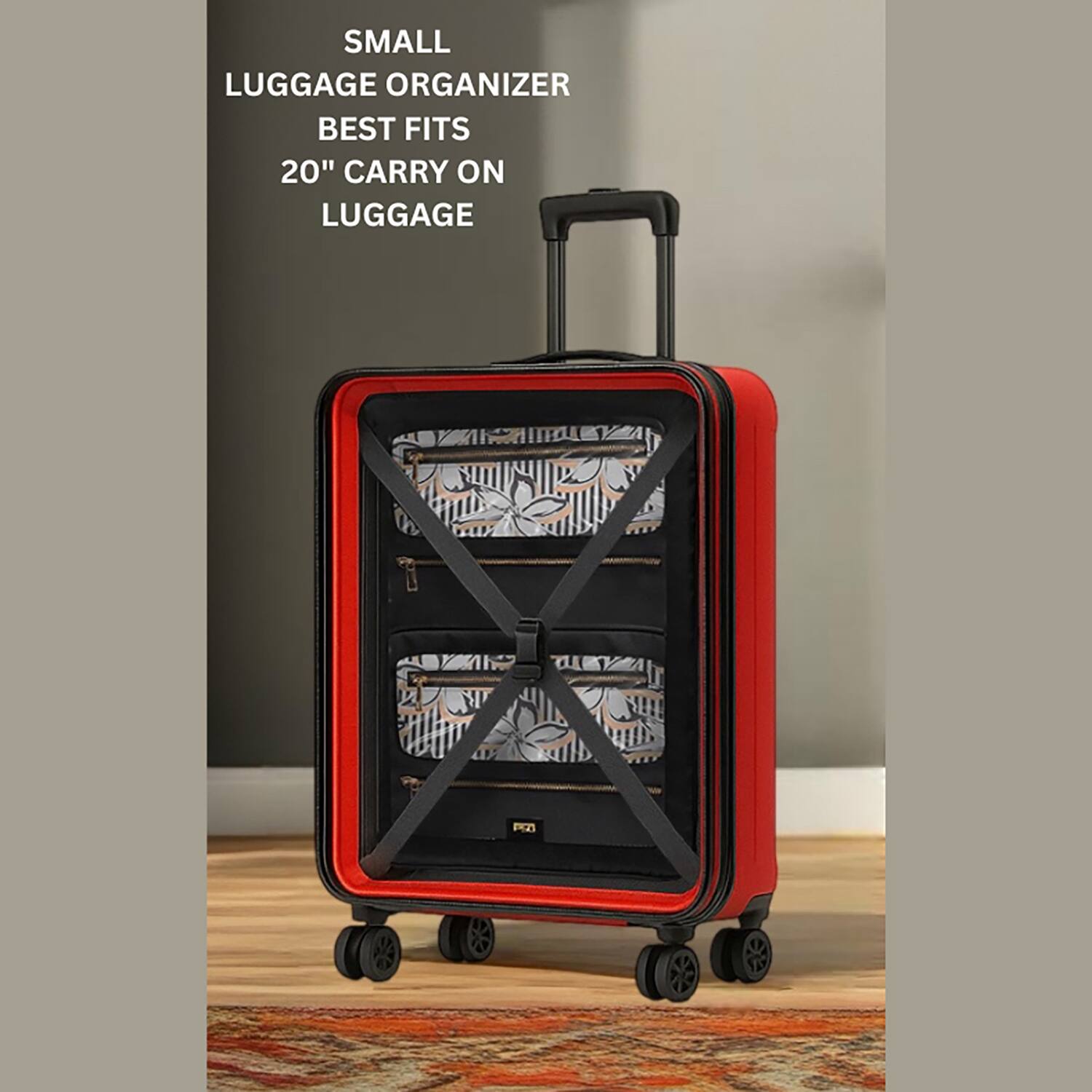 SMALL LUGGAGE ORGANIZER BEST FITS 20" CARRY ON LUGGAGE