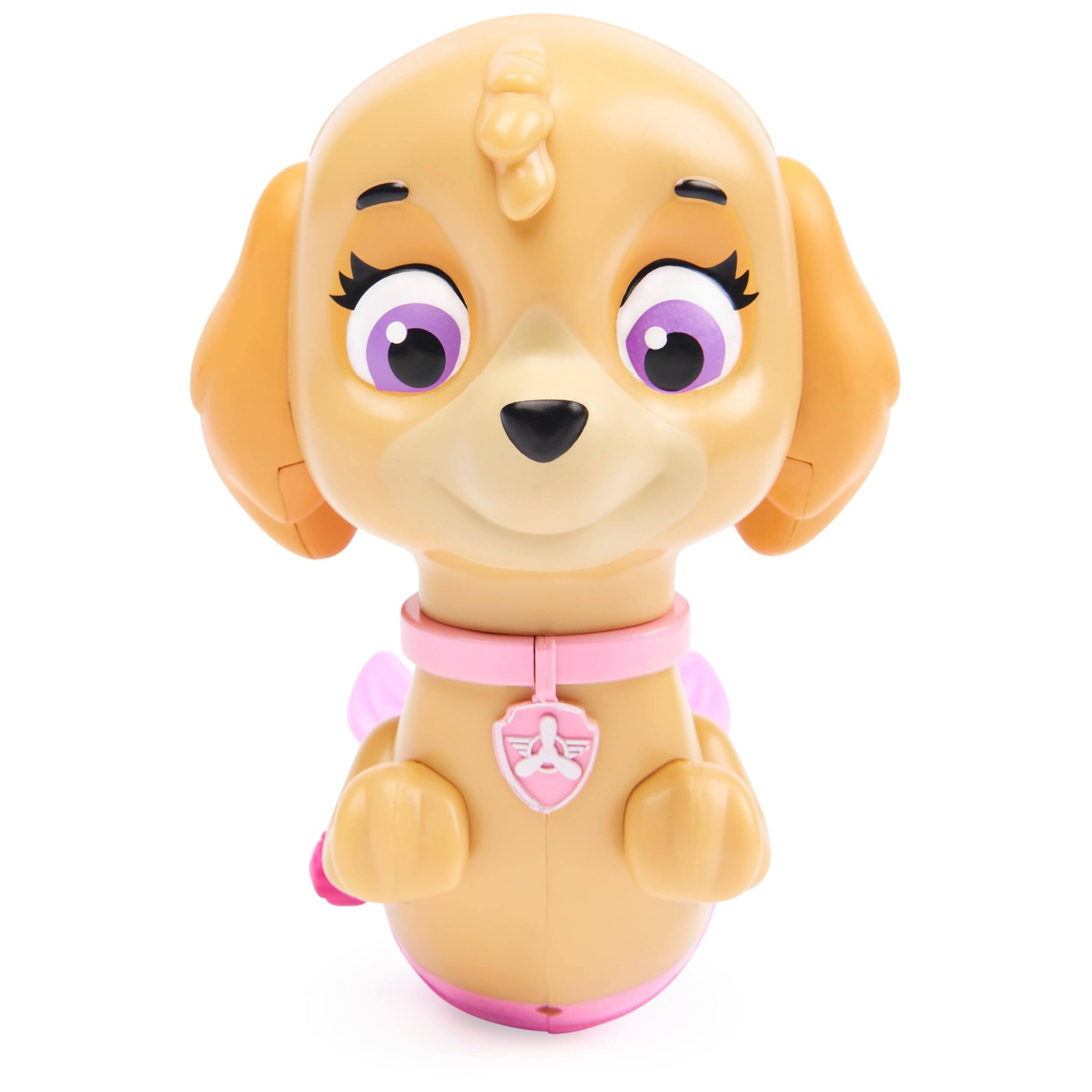 Left. SwimWays - PAW Patrol Paddlin' Pups Skye Wind-Up Self-Propelling Pool & Beach Toy, Battery-Free Ages 3+ - Multicoloured.