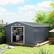 Alt View 1. Outsunny - 11' x 13' Outdoor Storage Shed, Garden Tool Metal Shed with Foundation Kit, Double Lockable Door.