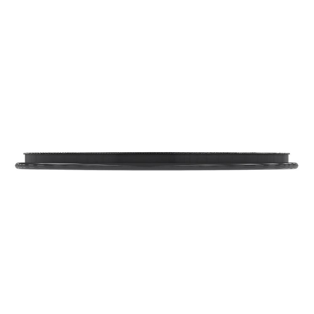 Alt View 3. Power Systems - Versa Slides - 7.5'' Exercise Sliders for Carpet & Turf - Black.