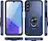 Alt View 12. SaharaCase - ArmorPro Kickstand Case for Samsung Galaxy A25 5G - Blue.