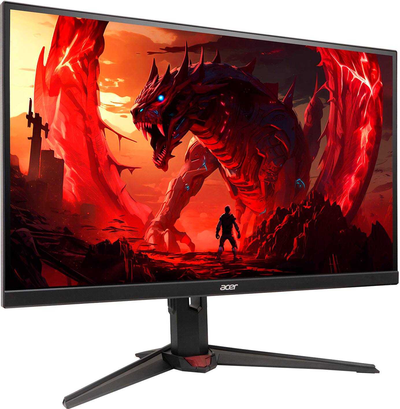 Alt View 11. Acer - Acer – Nitro XV240Y 23.8" FHD 200Hz 0.5ms FreeSync Premium IPS Gaming Monitor (1x DisplayPort, 2x HDMI) - Black.