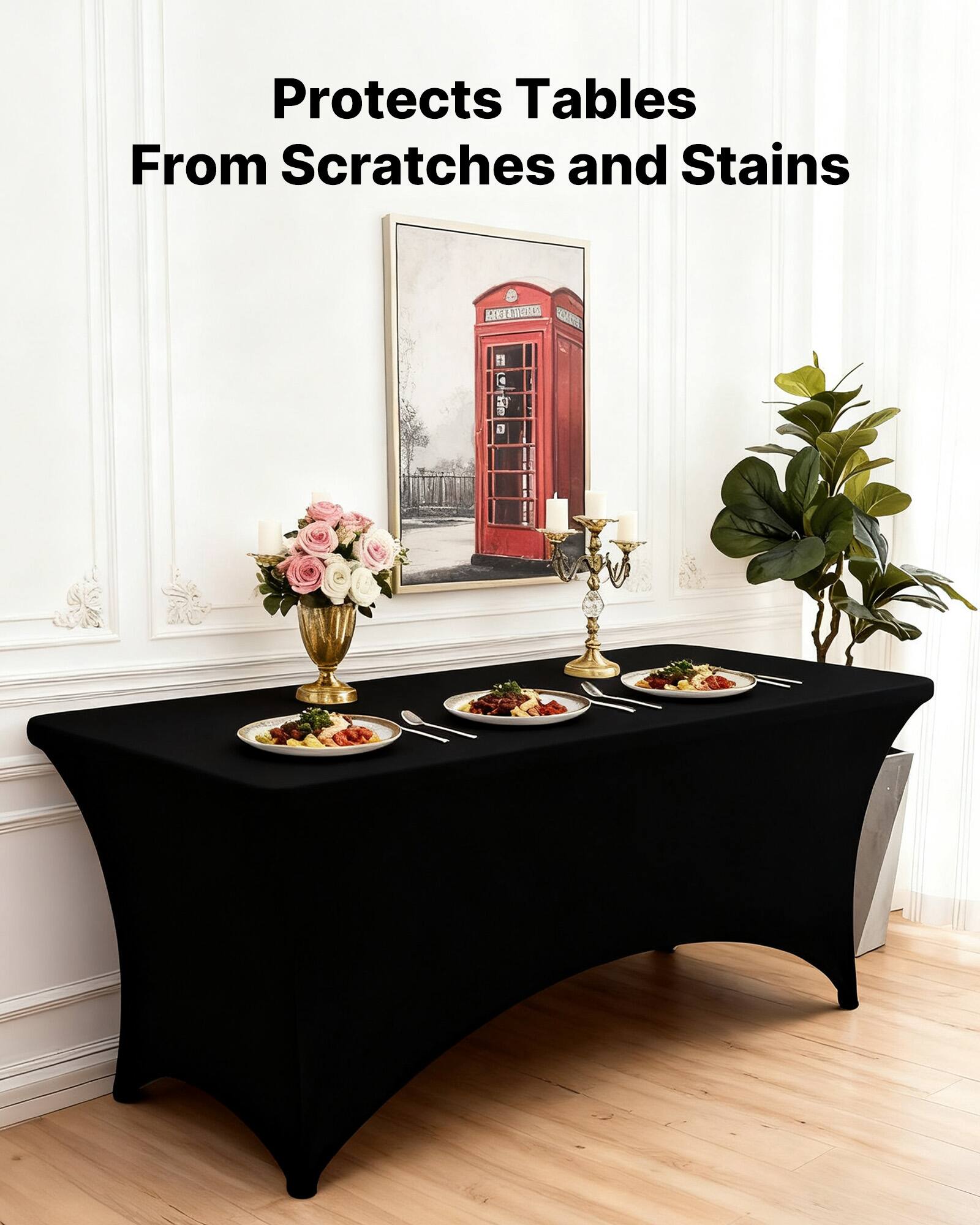 Protects Tables From Scratches and Stains