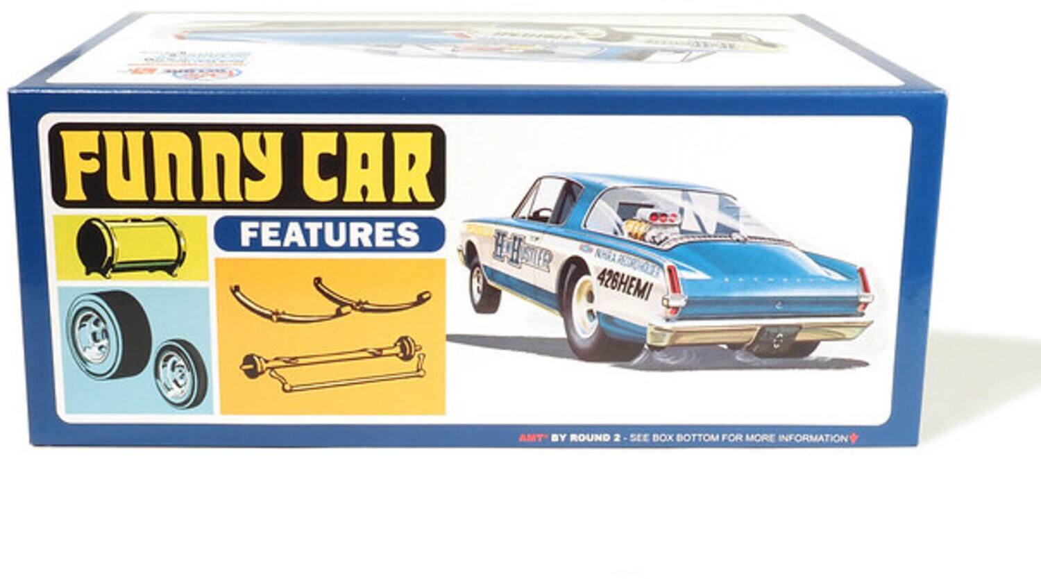 FUNNY CAR  
FEATURES  
426HEMI  
AMT BY ROUND 2  
SEE BOX BOTTOM FOR MORE INFORMATION