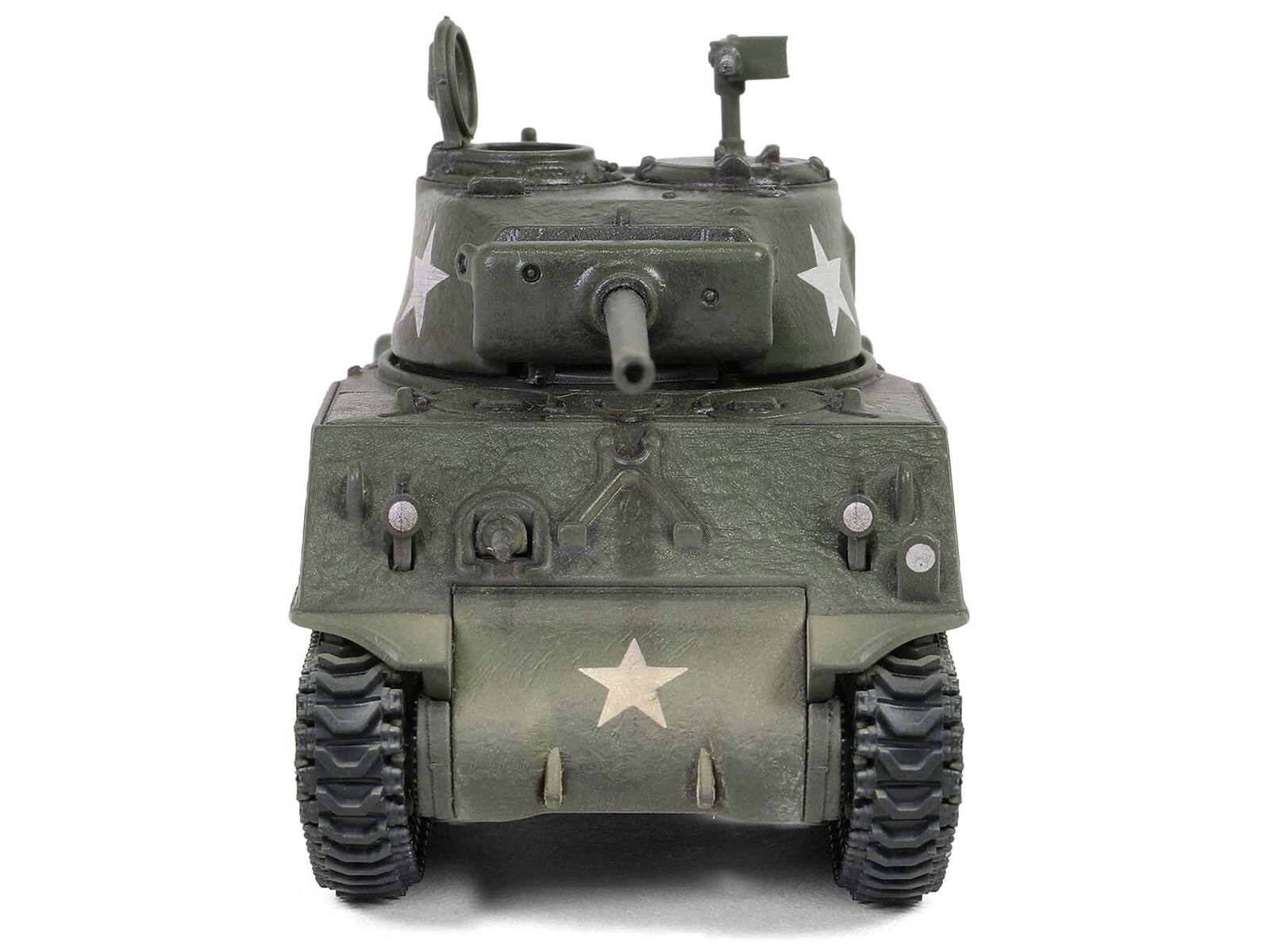Alt View 3. Forces Of Valor - U.S. Sherman M4A3(76) Medium Tank United States Army "Mini AFV" Series 1/64 Diecast Model by Forces of Valor.
