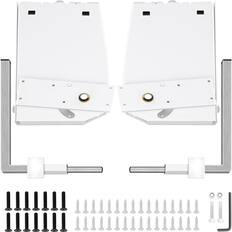 Front. VEVOR - Murphy Mounting Wall Springs Mechanism Heavy Duty Support Hardware DIY Kit for King Queen Bed (Vertical), White - White.