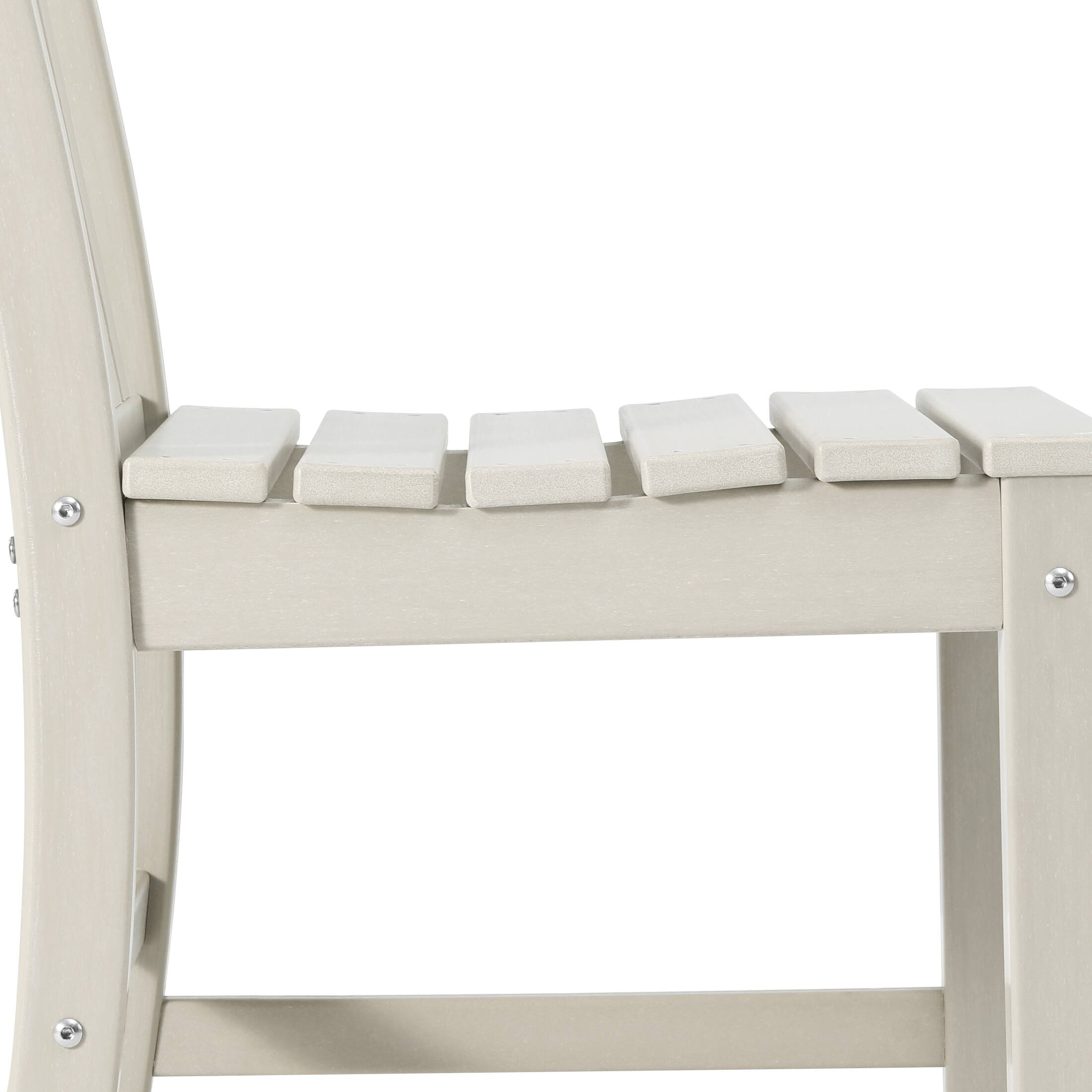Alt View 3. WestinTrends - WestinTrends Malibu Outdoor Patio Dining Chair - Sand.