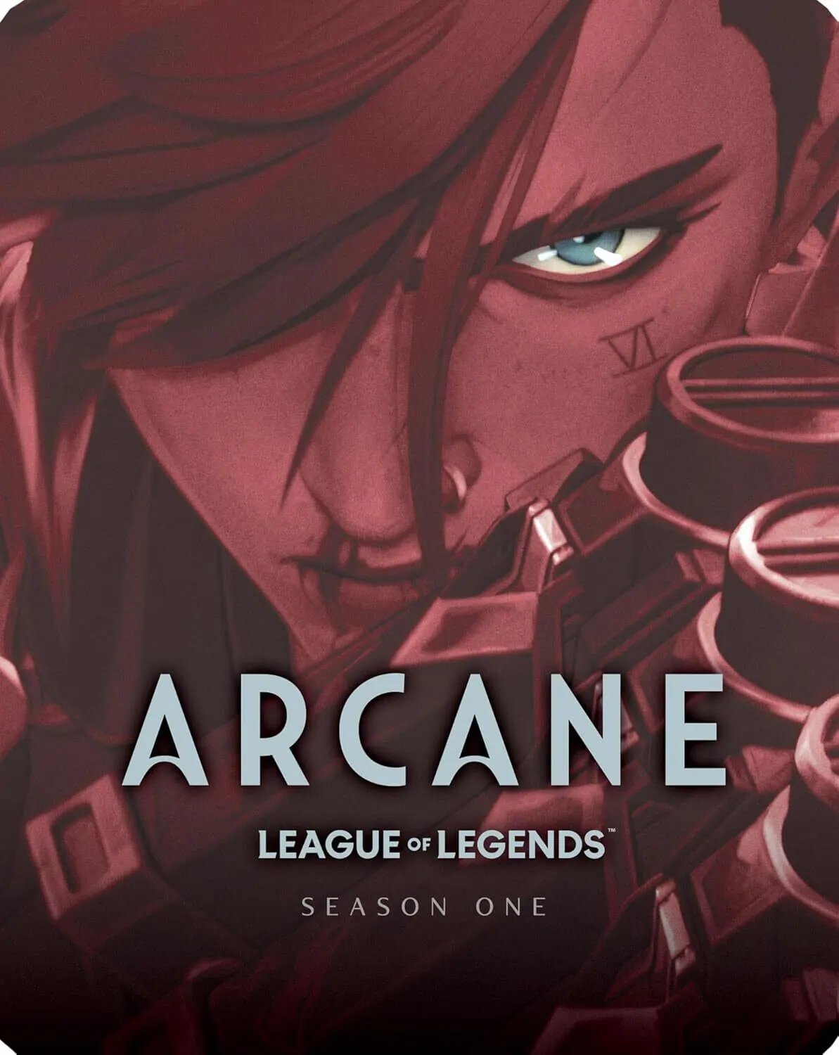 Front. Arcane: League of Legends: Season One (Steelbook) - BLU-RAY.