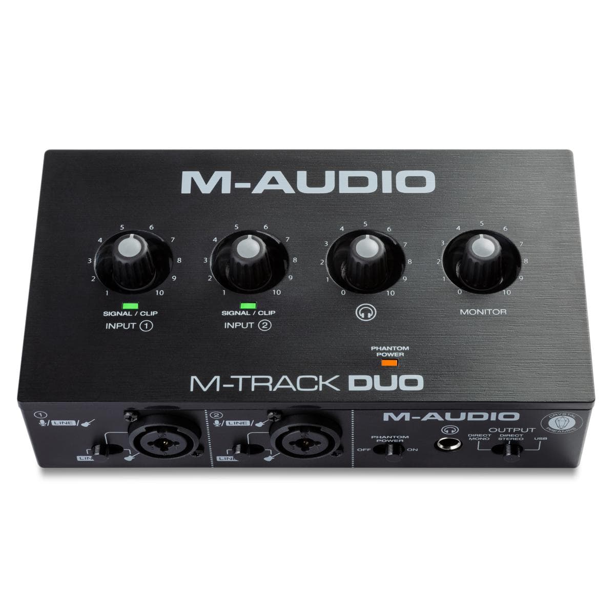 M-Audio - M-Track Duo 2-Channel USB Audio Interface with 2 Combo Inputs and Crystal Preamps price history on PriceWatchPro