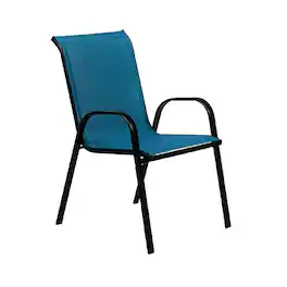 Manhattan Lane - Feli Outdoor Stacking Chair Set of 2 - Blue, Black