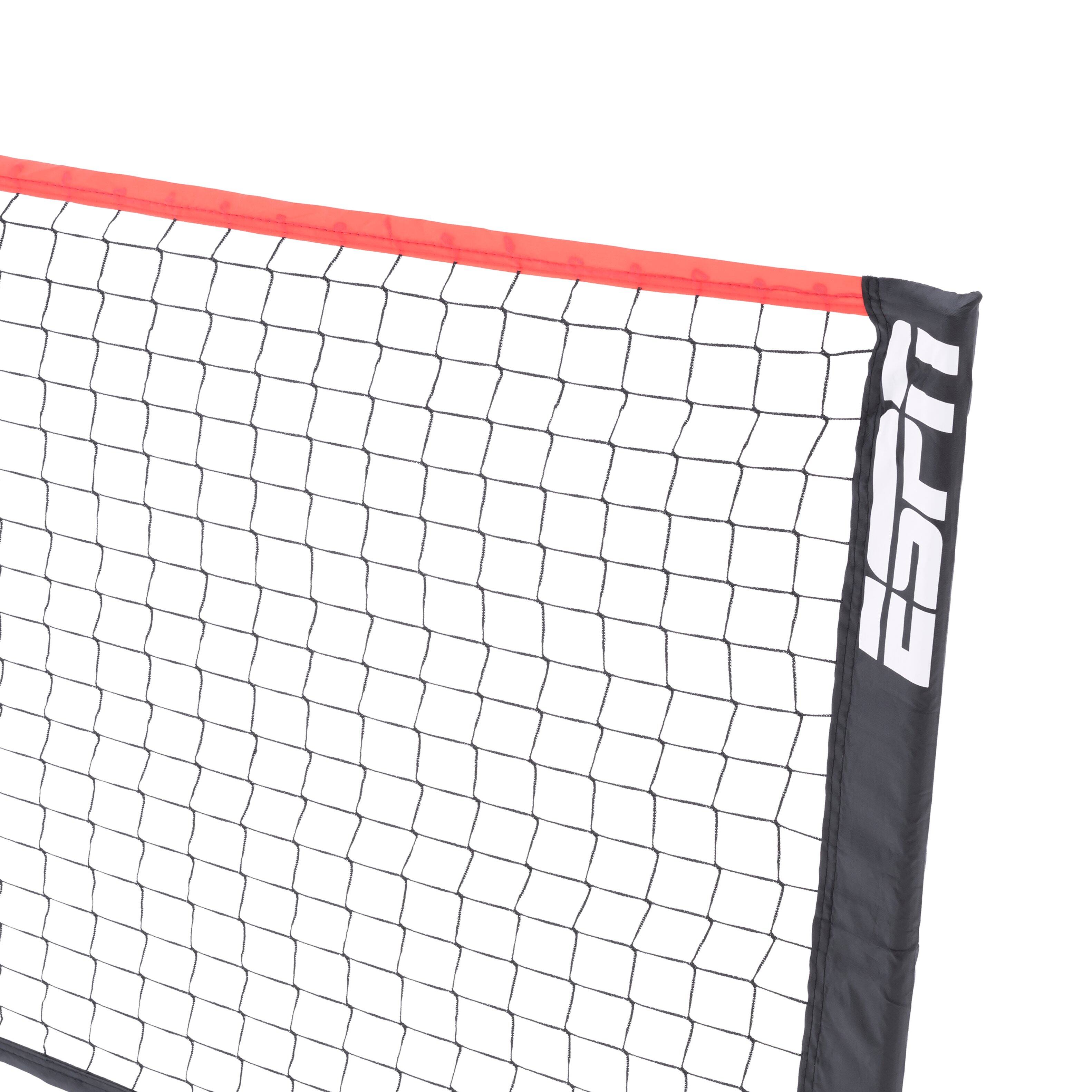 Alt View 3. ESPN - ESPN Pickleball Net Set (2 paddles, 2 balls, 1 portable net and carry bag - Black.