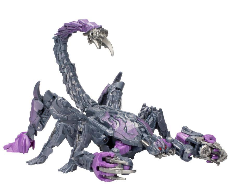 Alt View 4. Hasbro - Hasbro F8755 Transformers Takara Tomy Studio Series Deluxe Transformers: Rise of the Beasts 107 Predacon Scorponok Acti - Black.