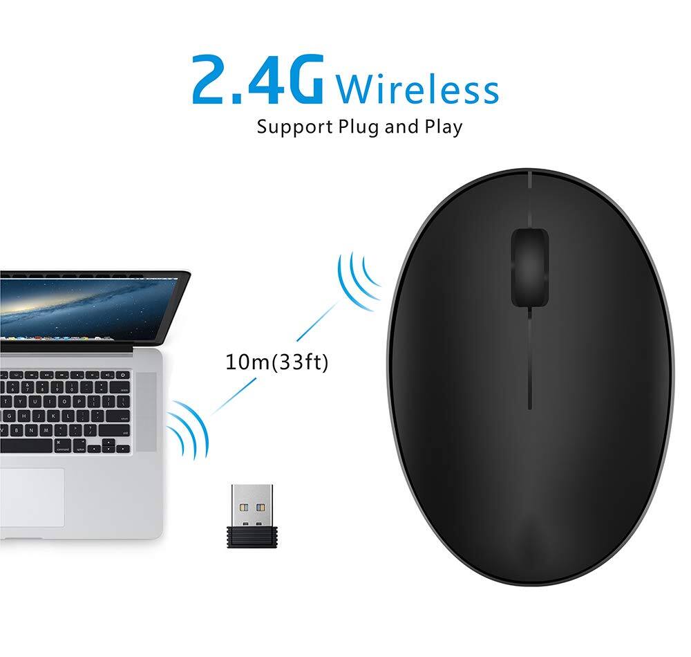 2.4G Wireless  
Support Plug and Play  
10m (33ft)