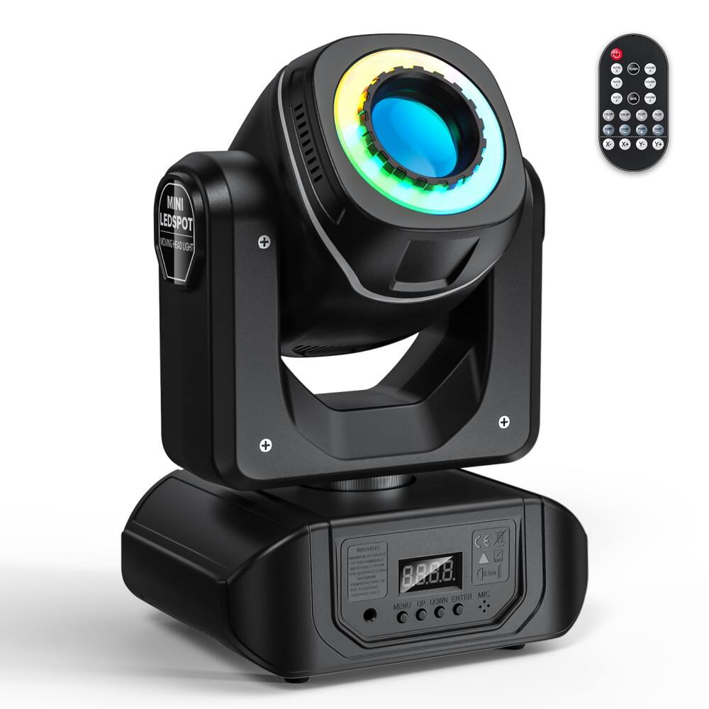 MINI LEDSPOT  
UNIVERSAL LIGHT  

88.8.8.  

MENU UP DOWN ENTER MIC