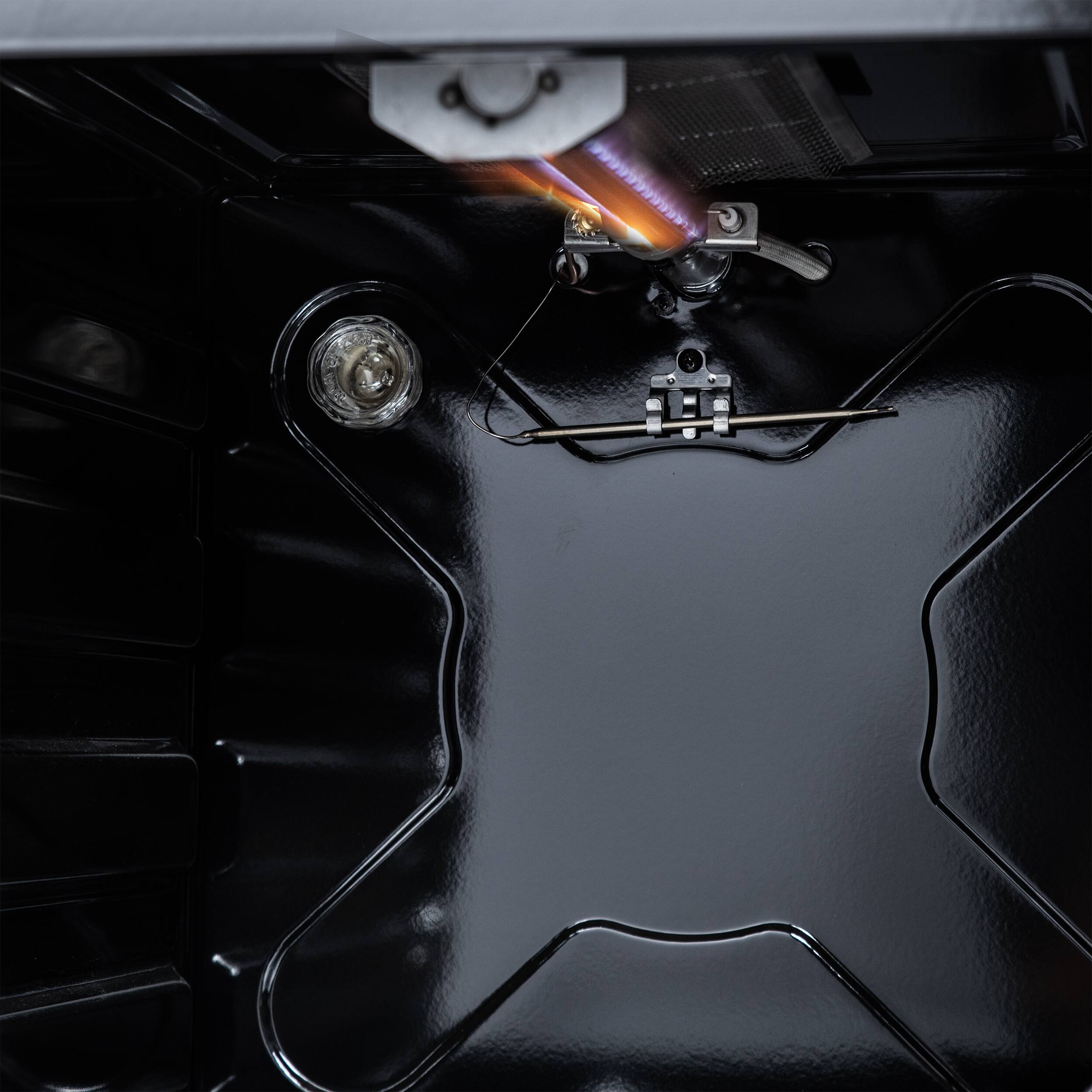 Alt View 10. Forno Appliances - Lamazze 2.05 Cu. Ft. Freestanding Gas Range - White.