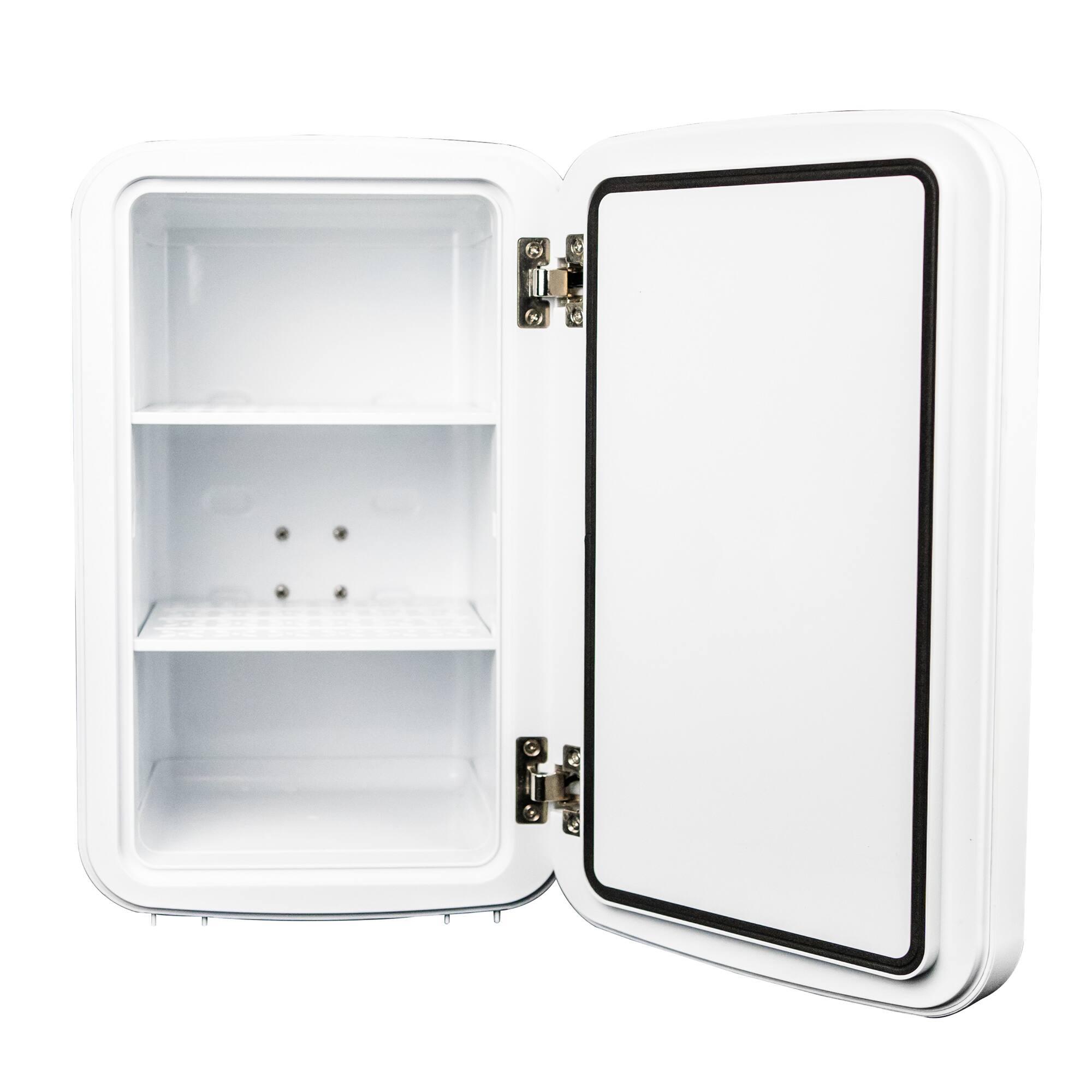 Alt View 2. Danby - 7.4L Cosmetic Mini Fridge with Mirror & Light - White.