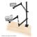 Alt View 12. Bower - Camera Desk Mount Stand - Black.