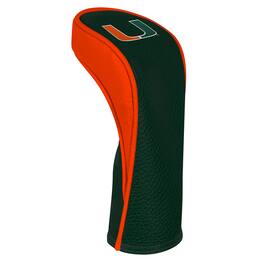 WinCraft - Miami Hurricanes Golf Club Hybrid Headcover - Multicolor