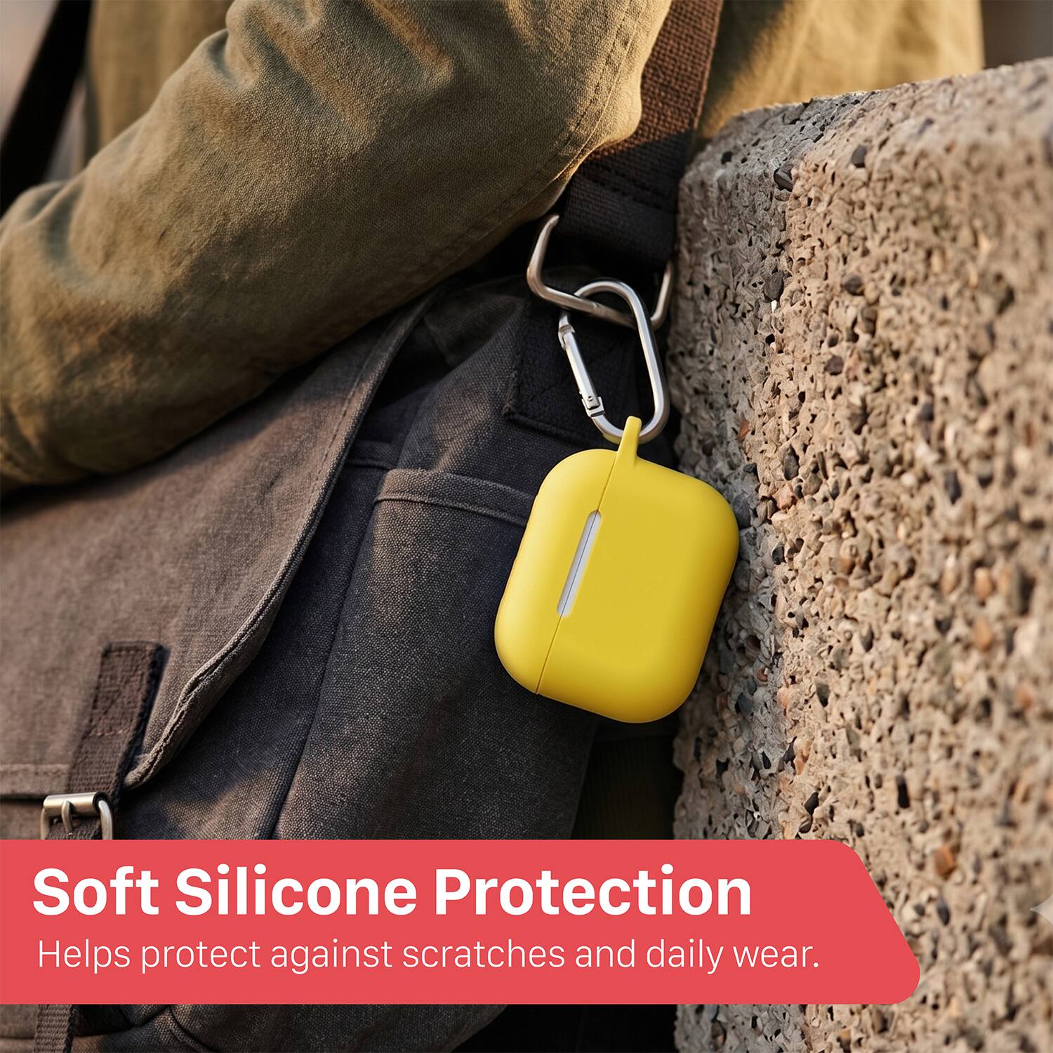 Soft Silicone Protection  
Helps protect against scratches and daily wear.