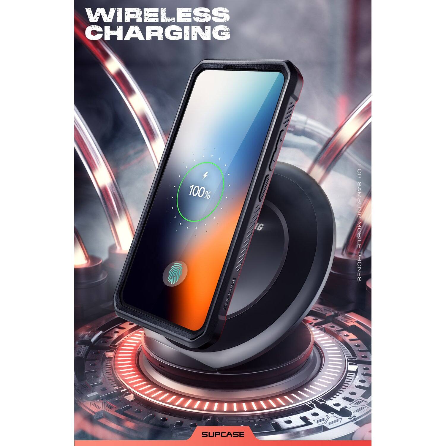 WIRELESS CHARGING

100%

FOR SAMSUNG MOBILE PHONES

SUPCASE