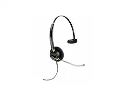 HP - Poly EncorePro 510V Voice Tube Mic with Quick Disconnect Headset - Mono - 3.5mm - 20Hz-10kHz - Over-the-head - 2.58ft - Black