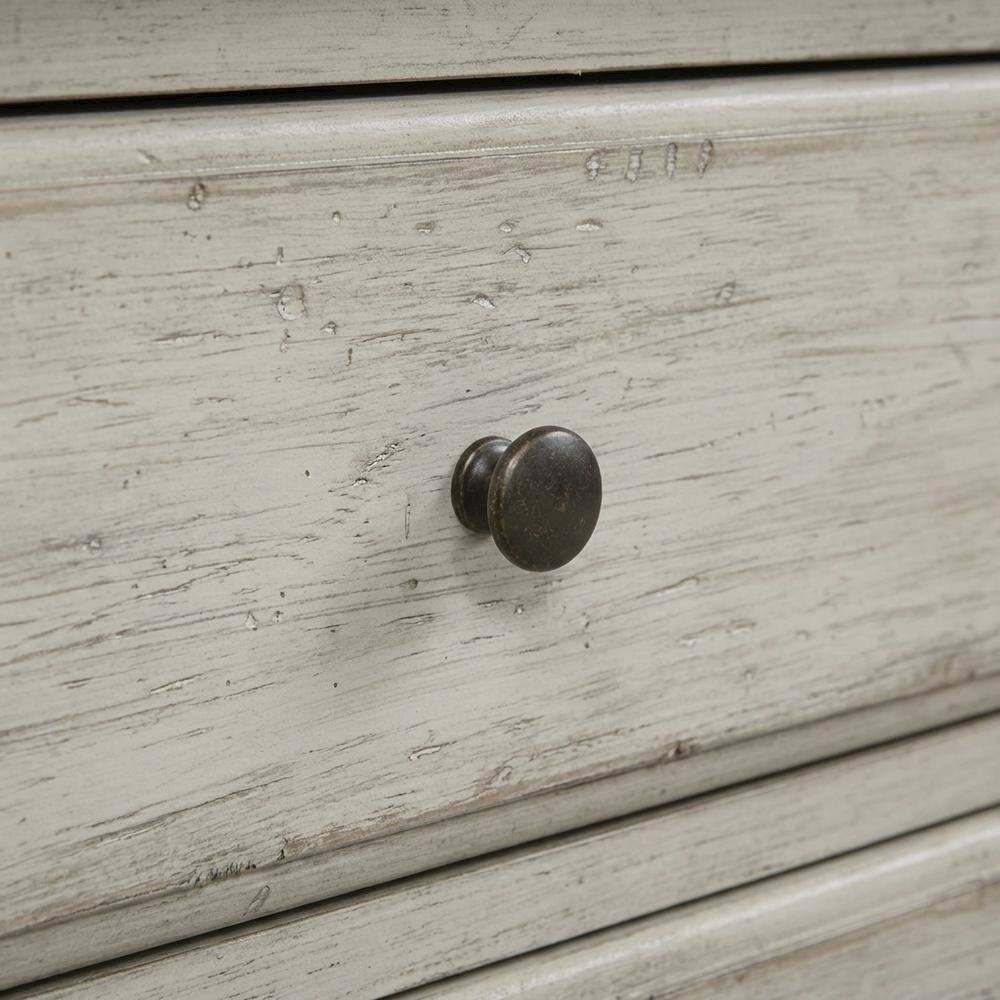 Back. Starlight Canyon Home - White Farmhouse Nightstand with Charging Station and Storage - White.