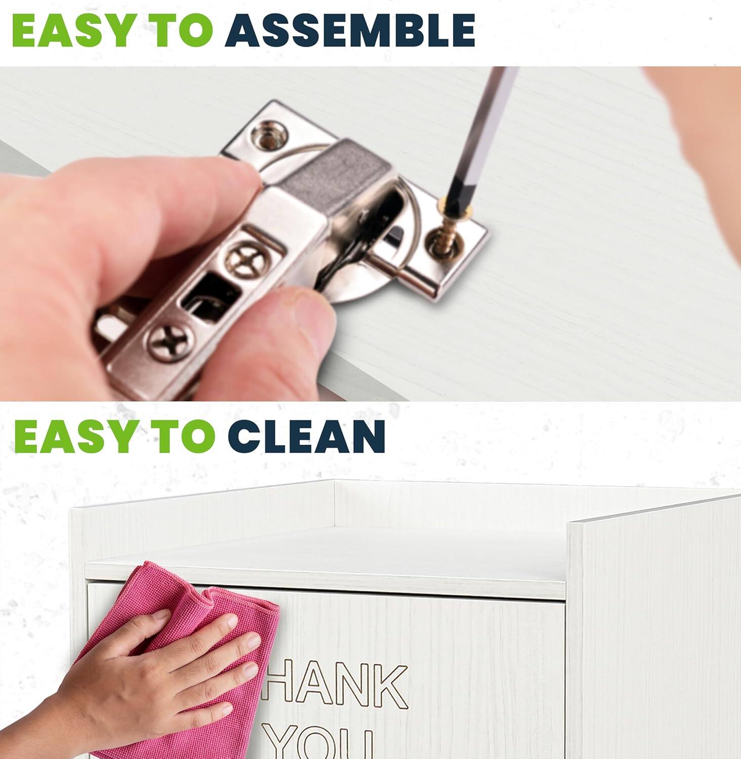 EASY TO ASSEMBLE  
EASY TO CLEAN  
THANK YOU