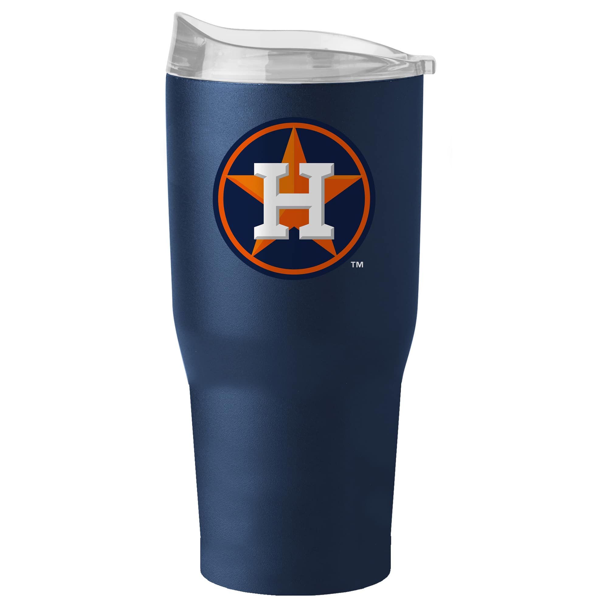 Front. Logo Brands - Houston Astros 30oz. Flipside Powder Coat Tumbler - Multicolor.