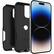 Angle. OtterBox - Commuter Series Hard Shell for Apple iPhone 14 Pro Max - Black.