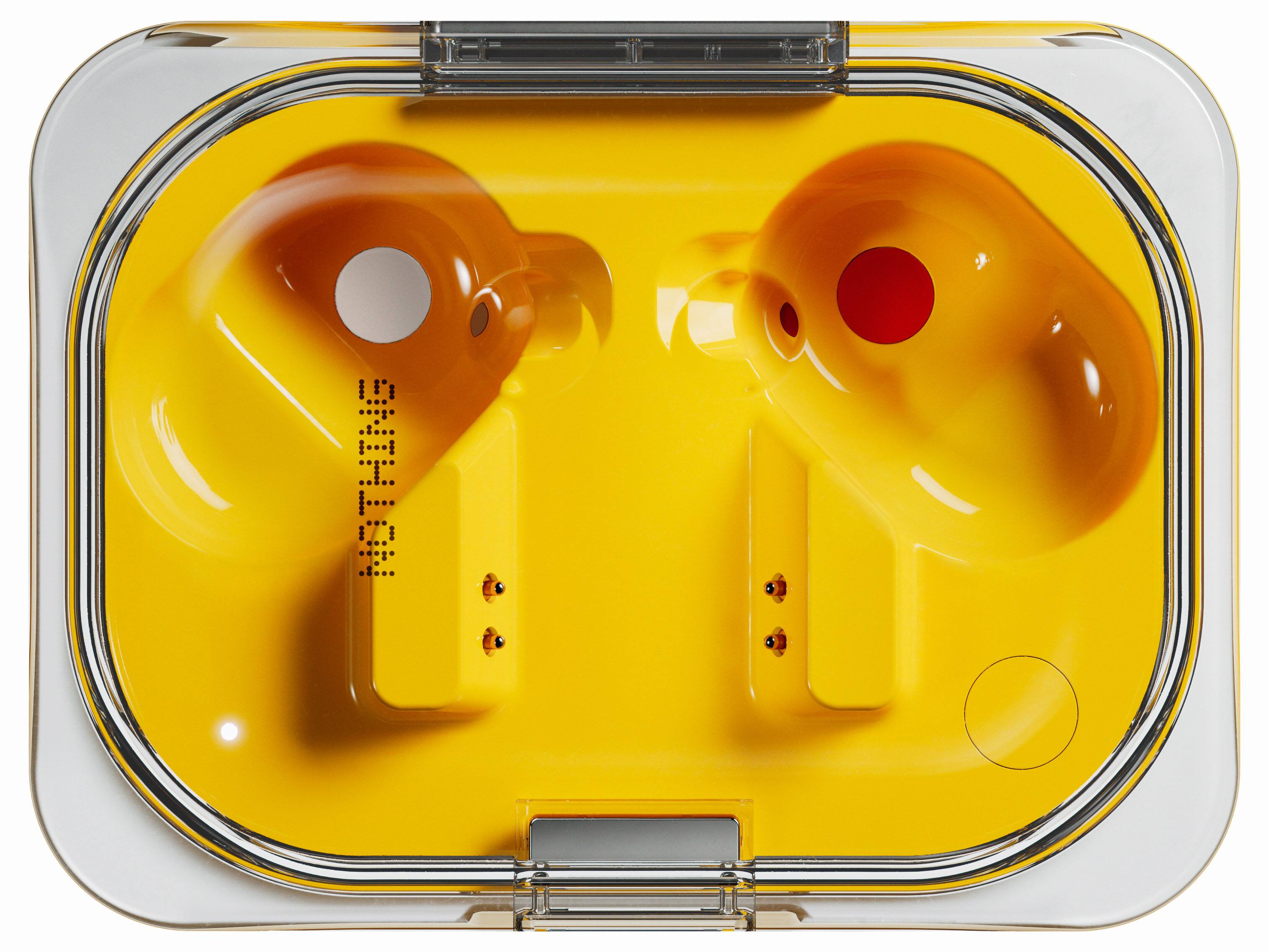 Alt View 2. Nothing - Ear (a) Wireless Bluetooth Earbuds - Yellow.