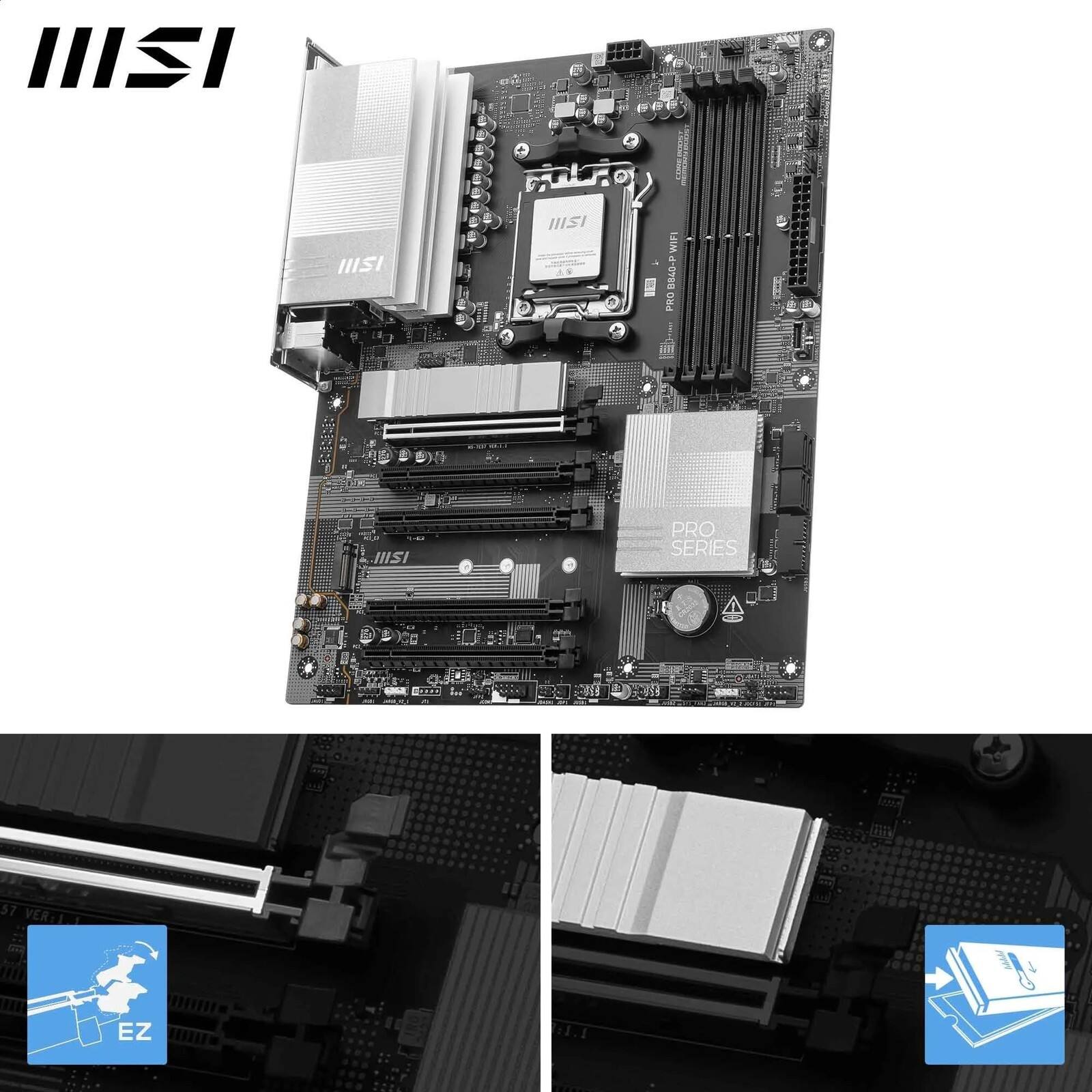 MSI PRO B450-P WIFI PRO SERIES EZ