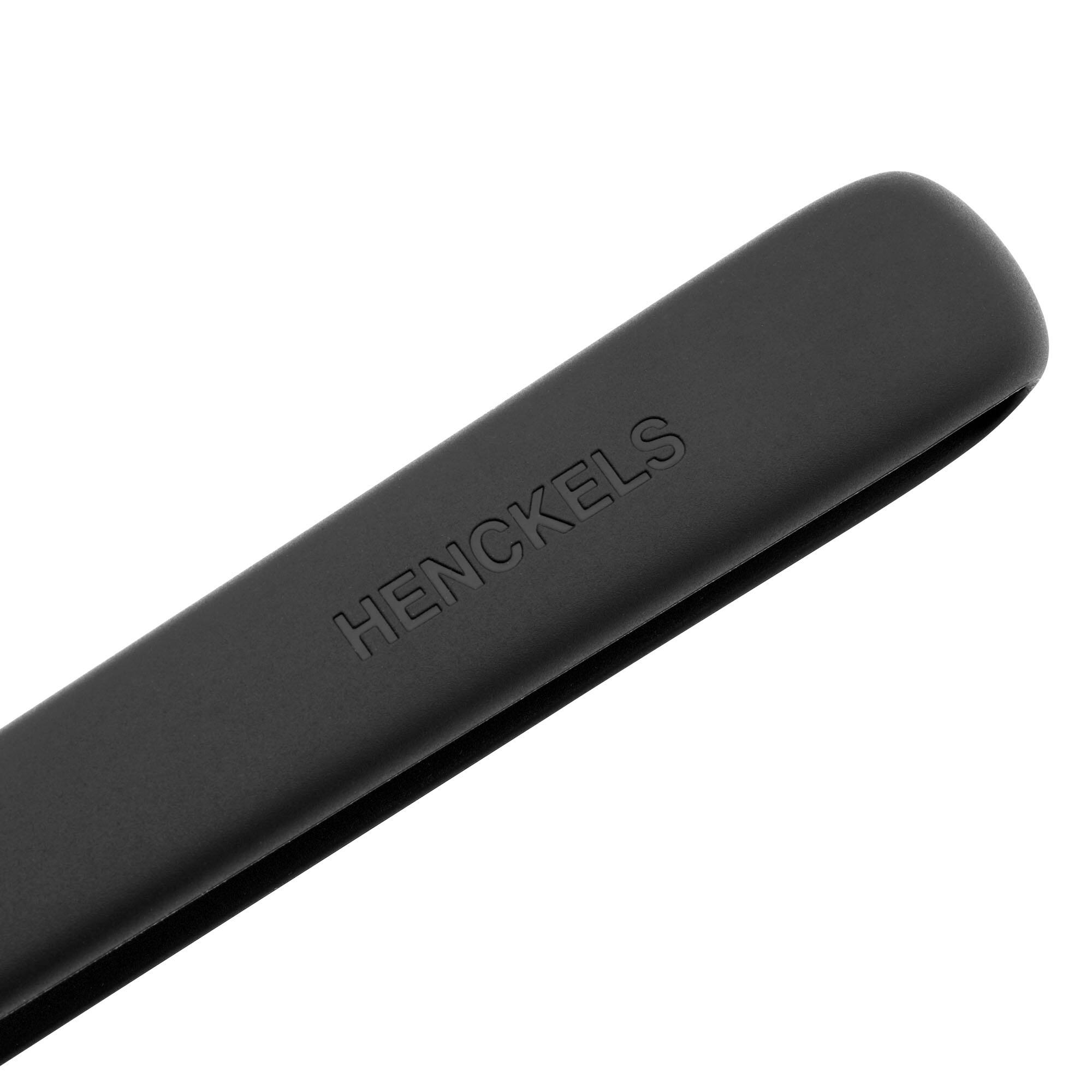 Alt View 4. Henckels - Henckels Silicone Onyx Cooking Utensil, Tongs - Black.