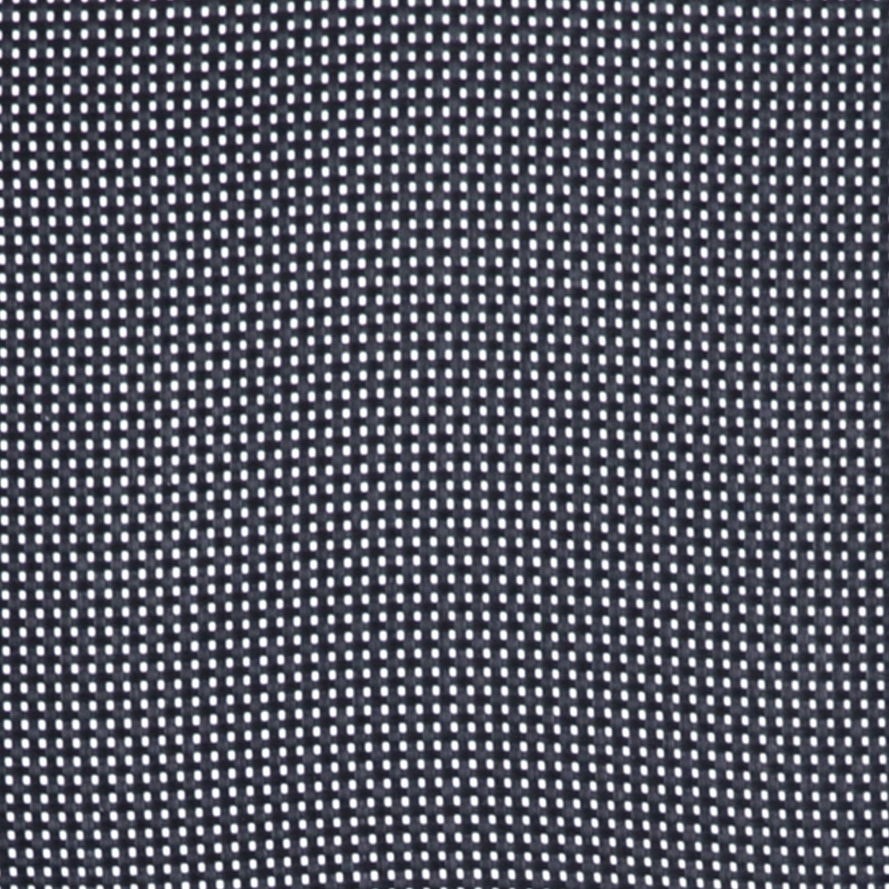 Alt View 10. Emma + Oliver - Massalia Indoor/Outdoor Bistro Style 31.5 in. Table with Textilene, Glass Top, and Bamboo Finished Metal Frame - Black Textilene/Natural Frame.